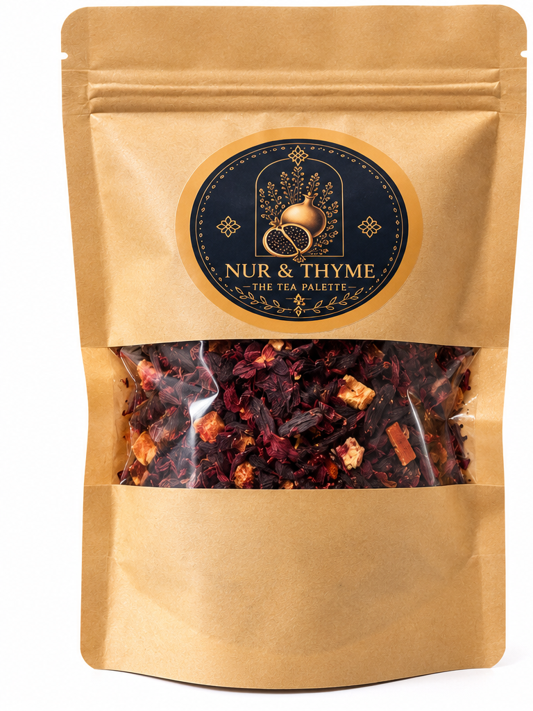 Nur & Thyme Cranberry Citrus Herbal Tea – 3.2 oz
